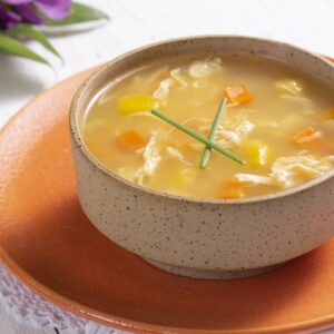 Sopa legumes com frango